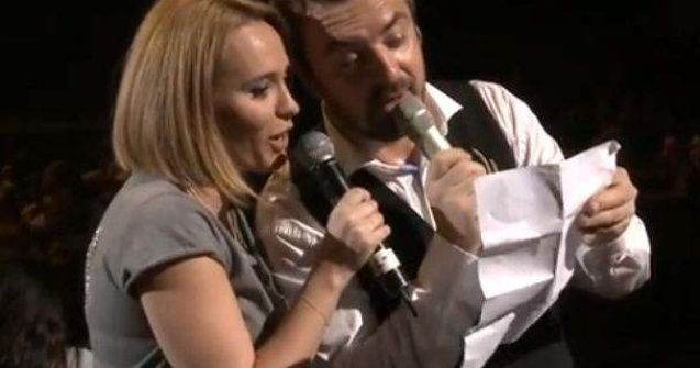  Video  Andreea Esca a cantat cu Horia Brenciu
