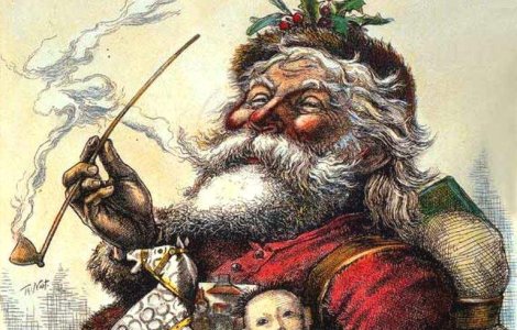  Top  Evolutia lui Mos Craciun: 10 ilustratii care ne arata cum s-a schimbat imaginea idolului copiilor