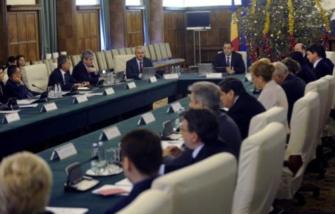 Guvernul Ponta II, gata de munca: Sedinta in a treia zi de Craciun