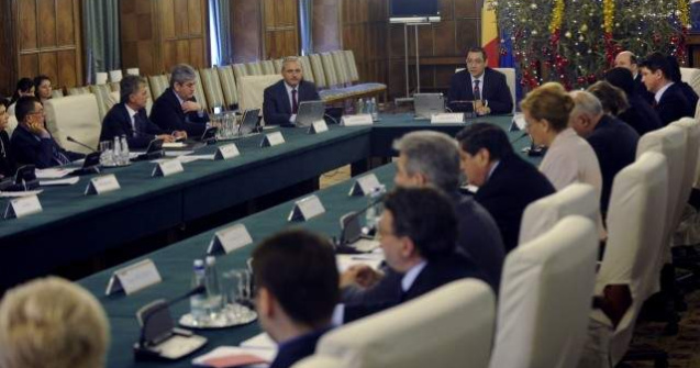 Guvernul Ponta II, gata de munca: Sedinta in a treia zi de Craciun