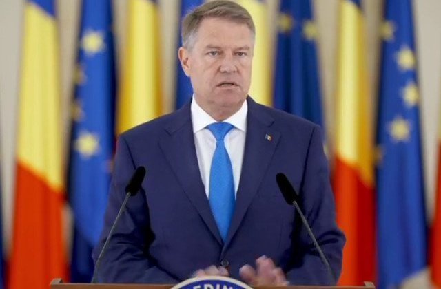 VIDEO Klaus Iohannis, mesaj pentru natiune: "Impreuna si doar impreuna vom reusi"