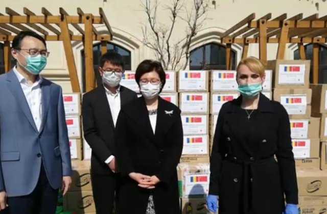 Ambasada Chinei, ajutor pentru Bucuresti in timpul pandemiei de coronavirus