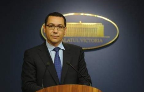Ponta: Nu vom taia salariile sau pensiile. Avem nevoie de disciplina, nu de austeritate