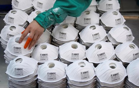 6 milioane de masti de protectie au disparut fara urma