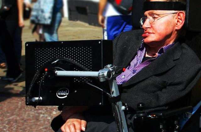 [VIDEO] Stephen Hawking ne demonstreaza ca are simtul umorului