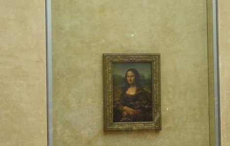 &#39;Gioconda&#39; lui da Vinci, atacata cu o cana de ceai