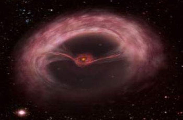 Astronomii au asistat in premiera la "hranirea" a unei planete pe cale sa se nasca