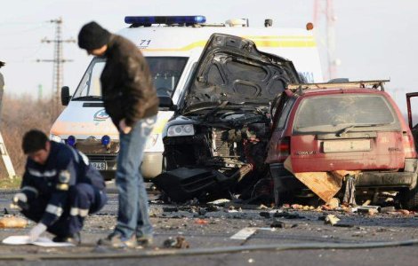  Video  Accident infiorator in Ungaria! Patru romani adulti si un bebelus au murit