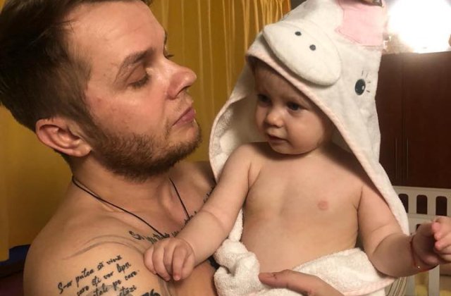 Codin Maticiuc, mesaj pentru fiica sa: ”Mi-ai zâmbit ca de obicei și de data asta am avut timp să-ți zâmbesc înapoi”