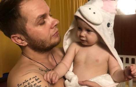 Codin Maticiuc, mesaj pentru fiica sa: ”Mi-ai zâmbit ca de obicei și de data asta am avut timp să-ți zâmbesc înapoi”