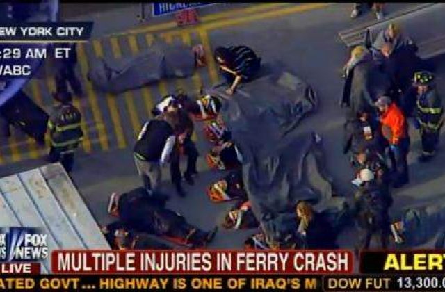 [UPDATE] Accident de feribot la New York: Cel putin 57 de raniti