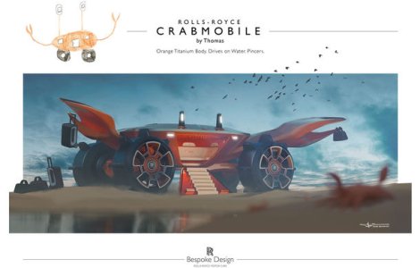 Exerciţiu de imaginaţie pentru cei mici: Rolls-Royce invită copiii să deseneze mașina de lux a viitorului