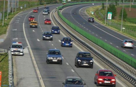 Politia rutiera a inchis A2 dinspre Bucuresti catre Constanta, pana la kilometrul 80