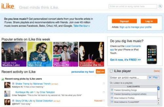 MySpace ataca Facebook cumparandu-i "solutia pentru muzica"?