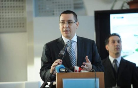 Ponta: Proiectul de buget va fi aprobat pe 23 ianuarie de Guvern si trimis Parlamentului