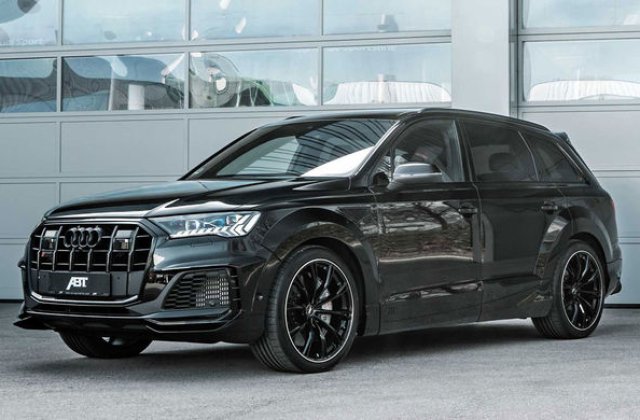 Audi SQ7 TDI primește un pachet complet din partea ABT Sportsline: kit de caroserie agresiv și motor diesel cu 510 CP