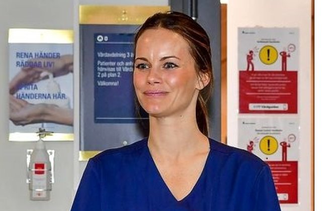 Prințesa Sofia a Suediei s-a oferit voluntar pentru a ajuta pacienții bolnavi de coronavirus