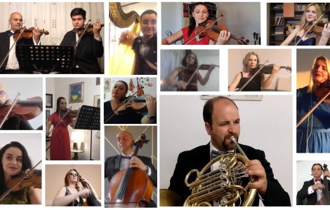 VIDEO 100 de artiști români au cântat împreună ”Hristos a Înviat”