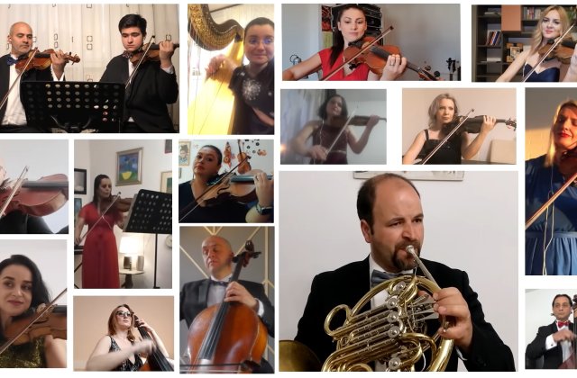 VIDEO 100 de artiști români au cântat împreună ”Hristos a Înviat”