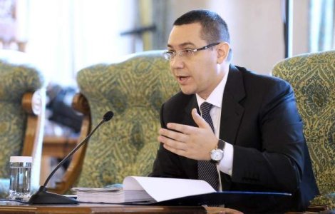 Ponta, despre locuintele RA-APPS: Guvernul nu este agentie imobiliara