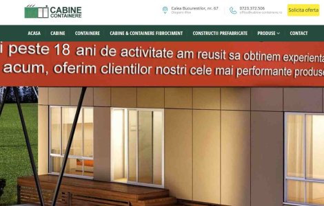 Cabine-containere.ro oferă cea mai bună soluție pentru cei care își doresc cabinele de pază potrivite pentru afacerea lor!