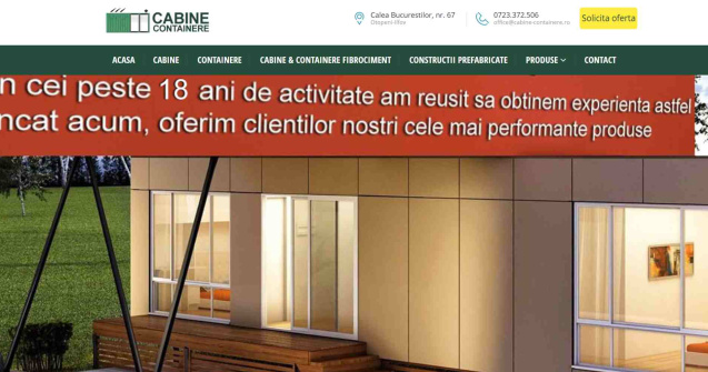 Cabine-containere.ro oferă cea mai bună soluție pentru afaceri