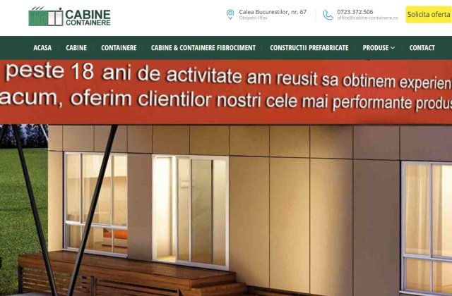 Cabine-containere.ro oferă cea mai bună soluție pentru cei care își doresc cabinele de pază potrivite pentru afacerea lor!