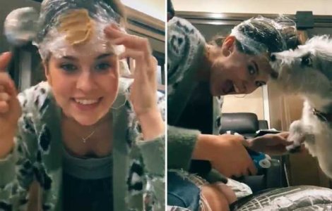 Metoda inedită prin care o femeie a tăiat unghiile câinelui