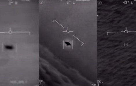 VIDEO Pentagonul lansează oficial imaginile cu OZN-urile surprinse de piloți