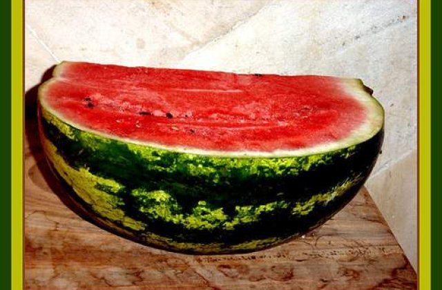 Pepenele rosu, combustibil auto?