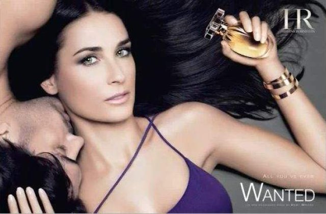 Demi Moore &#39;Wanted&#39;: Imaginea Helena Rubenstein