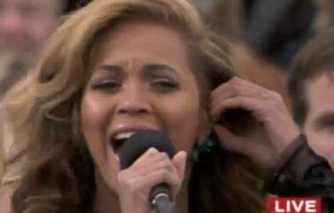  Video  Playback la inaugurarea lui Barack Obama: Beyonce isi ia bobarnace