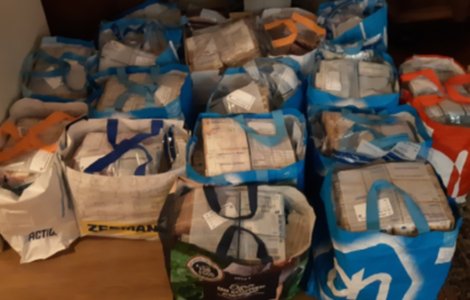 Un sfert de TONĂ de euro, găsiți într-o încăpere ascunsă dintr-un apartament