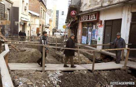 New York Times: Zona Lipscani pare un santier arheologic