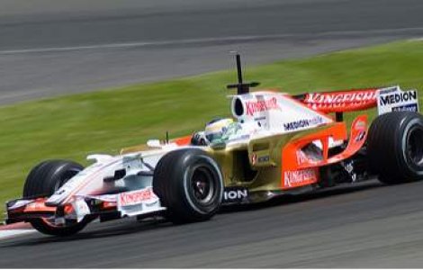 Fisichella va pleca din pole position in Marele Premiu al Belgiei