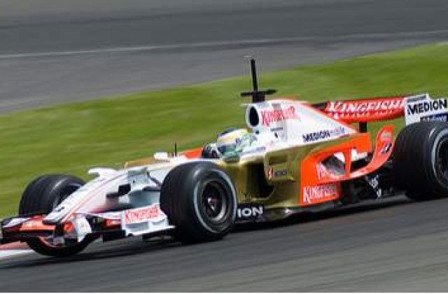 Fisichella va pleca din pole position in Marele Premiu al Belgiei