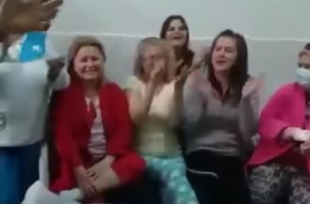 VIDEO Mai multe cadre medicale s-au adunat într-un salon pentru a petrece. Polițiștii au deschis o anchetă