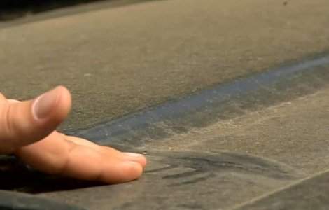 Praful saharian a ajuns și în România