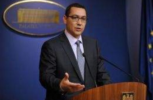Ponta: Noua Constitutie trebuie sa precizeze ca premierul reprezinta tara la Bruxelles