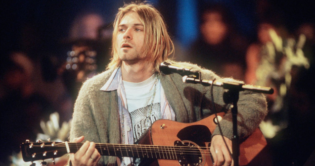 Chitara lui Kurt Cobain, scoasă la licitație. Prețul de pornire e amețitor
