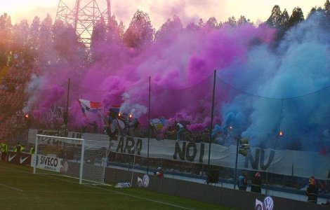 Ros-albastrii, doua meciuri fara spectatori dupa incidentele de la derby-ul cu Dinamo