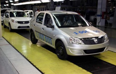 Dacia a produs modelul cu numarul un milion