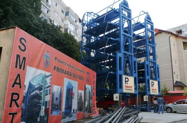 Cum arata parcarile "inteligente" din Bucuresti