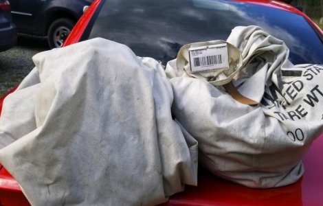 Au crezut că e un sac de gunoi, dar au găsit un milion de dolari în mijlocul drumului