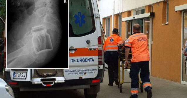 A ajuns la spital cu un borcan în fund. Anul trecut a ajuns cu un pahar