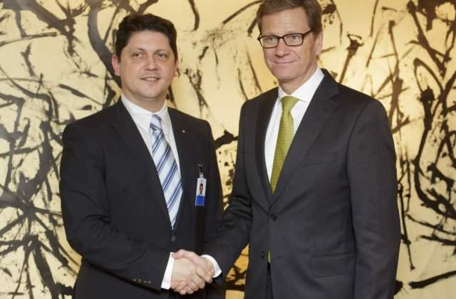 Corlatean a discutat cu ministrul de Externe german despre aderarea Romaniei la Schengen