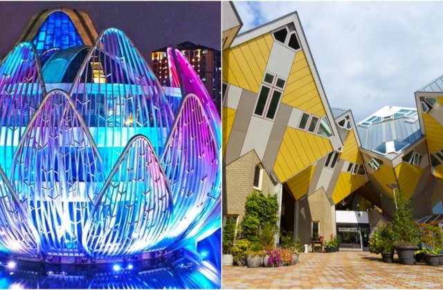 14 clădiri uimitoare care te vor face să crezi că ești într-un univers paralel