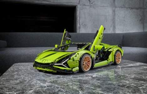 Pentru copilul din tine: Lego a pregătit un Lamborghini Sian din 3.700 de piese