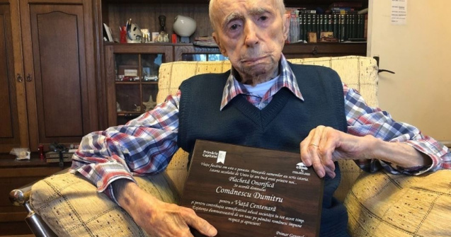 Un român a devenit cel mai bătrân bărbat din lume