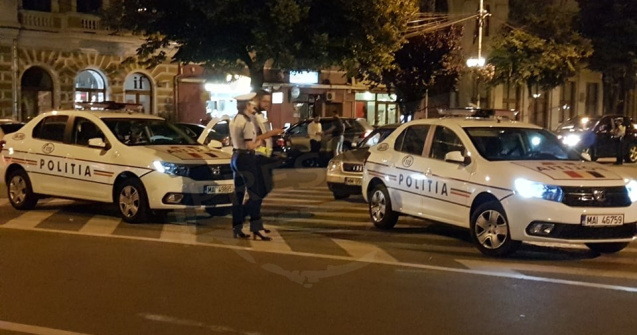 Polițist lovit cu mașina de un ”cetățean suveran” pe străzile Bucureștiului